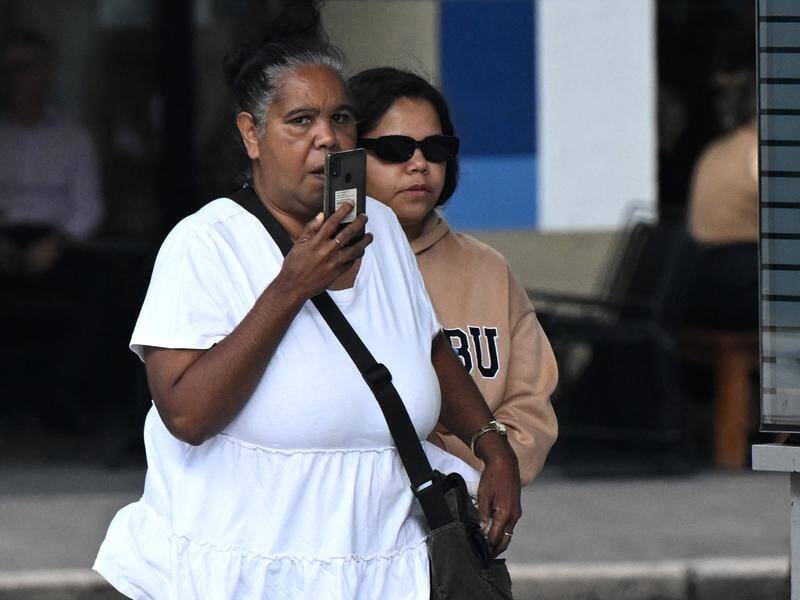Lavinia Alison Murray (right) has been jailed after her baby drowned in a laundry sink. (Darren England/AAP PHOTOS)