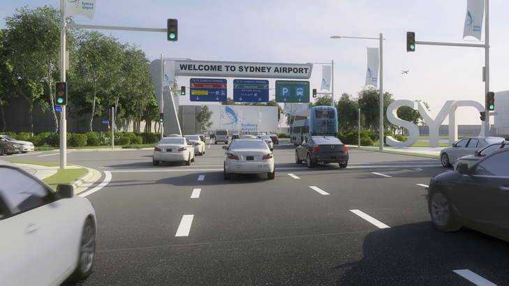 Slow lane: Motorists will soon need to allow extra time for travel to Sydney Airport. Photo: Supplied 