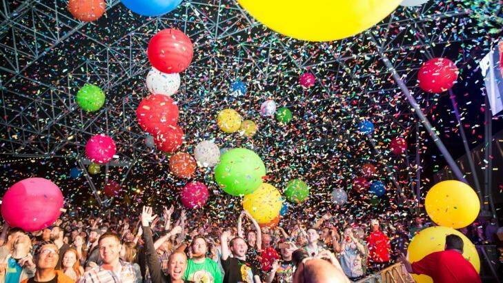 Flaming Lips, Milwaukee's Summerfest – the biggest music festival in the world. Photo: supplied