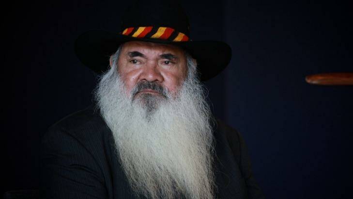 Aboriginal leader Patrick Dodson says "it's not a question of my model or Noel's model. It's really what the Aboriginal and Torres Strait Islander people want in the constitution." Photo: Alex Ellinghausen / Fairfax