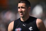 Jacob Weitering is a welcome inclusion for Carlton on Good Friday. (Joel Carrett/AAP PHOTOS)