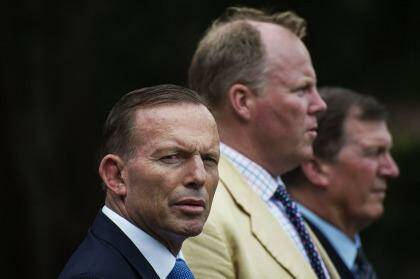 Tony Abbott reportedly called for 3500 Australian troops to fight IS in Iraq. Photo: Christopher Pearce