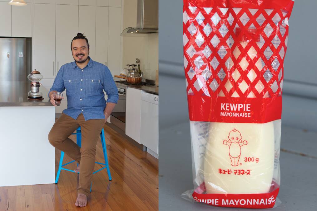 Adam Liaw's secret vice is fried chicken with Kewpie mayonnaise. The Japanese mayonnaise if available from Asian grocers. Photo: Marco Del Grande