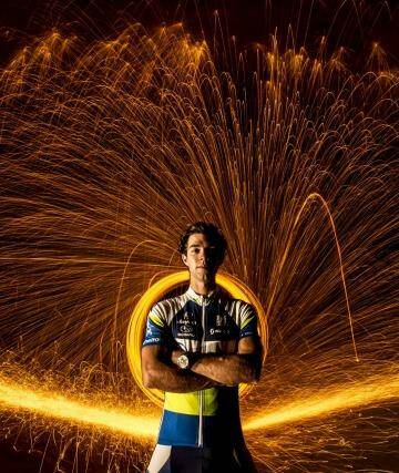 Canberra cyclist Michael Matthews. Photo: Jay Cronan