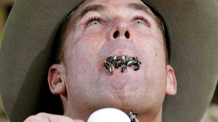 Shane Warne in <i>I'm A Celebrity Get Me Out Of Here!</i>. Photo: Ten