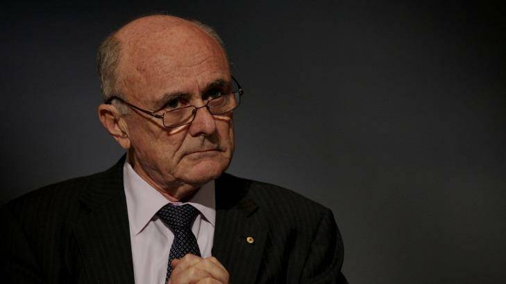 Professor Allan Fels criticised ASIC for being too conservative. Photo: Alex Ellinghausen 
