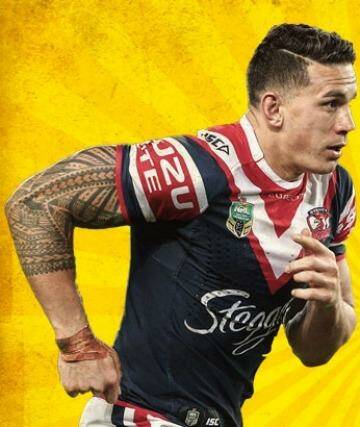 Collision course: Sonny Bill Williams and Sam Burgess are headed for a knock-out encounter.