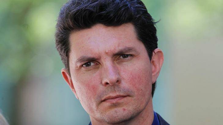 Greens senator Scott Ludlam: 
"Since WikiLeaks' first publication of damning primary evidence of war crimes and corruption, the Liberal, National and Labor parties have maintained their hostility to the work of Mr Assange and his colleagues." Photo: Andrew Meares
