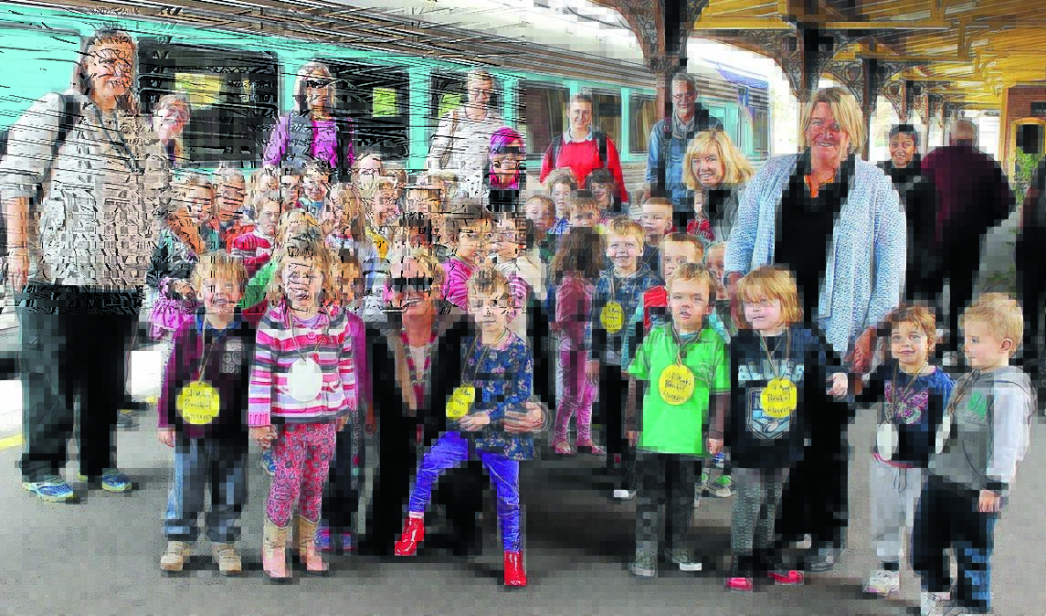 St Mark s Preschool and Long Day Care students had a lot of fun on their train excursion to Werris Creek.
