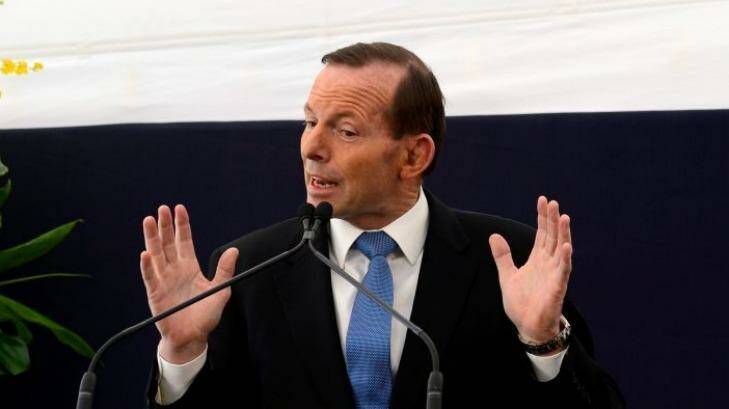 Tony Abbott  has campaigned about a carbon price since 2009. Photo: Penny Stephens