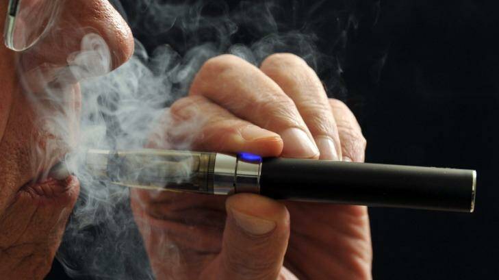 Health concerns: NSW smoking rules do not cover e-cigarettes. Photo: AP 