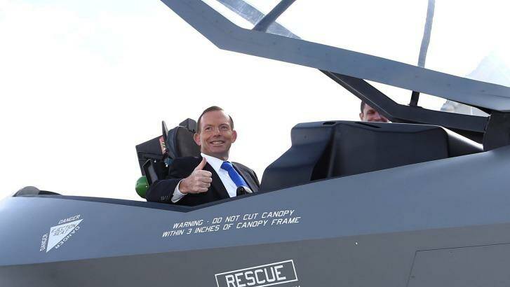 Australia has already bought two JSFs and the former Abbott government pledged to buy 70 more. Photo: Alex Ellinghausen