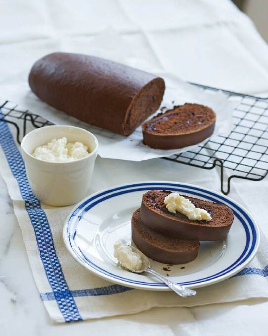Chocolate bread <a href="http://www.goodfood.com.au/good-food/cook/recipe/chocolate-bread-20131101-2wnkw.html"><b>(RECIPE HERE).</b></a>