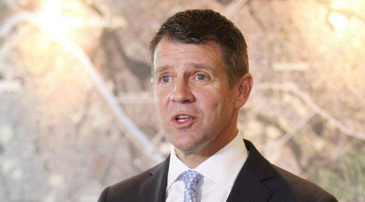 Challenged: NSW Premier Mike Baird is facing vocal opposition to his election funding reforms. Photo: Natalie roberts