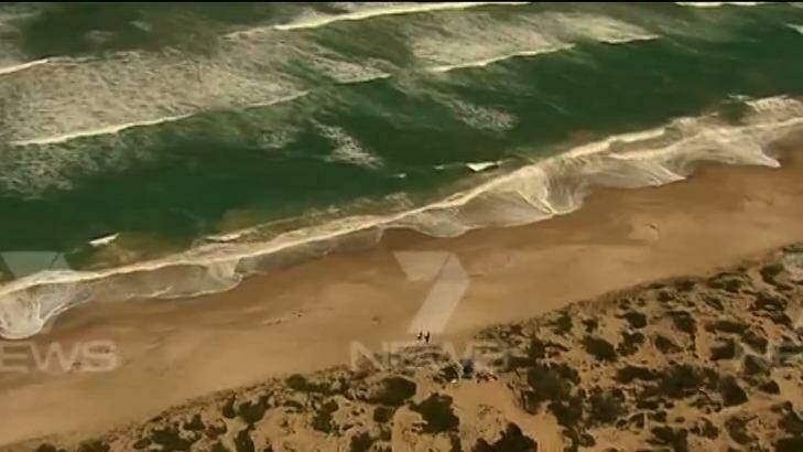 Police described the terrain as "difficult and harsh".  Photo: Seven News