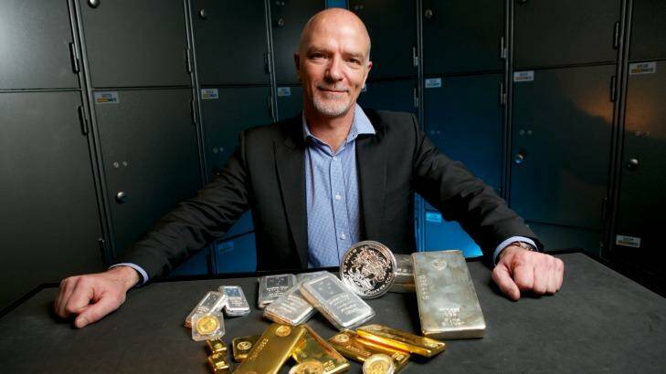 Neil Tremaine (pictured) of Guardian Vaults says gold can provide immediate liquidity. Photo: Eddie Jim