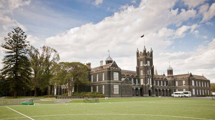 Melbourne Grammar received 144 per cent of its SRS. Photo: Daniel Mahon