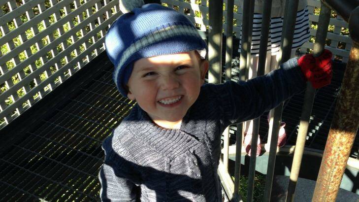A newly released image of missing boy William Tyrrell. Photo: NSW Police