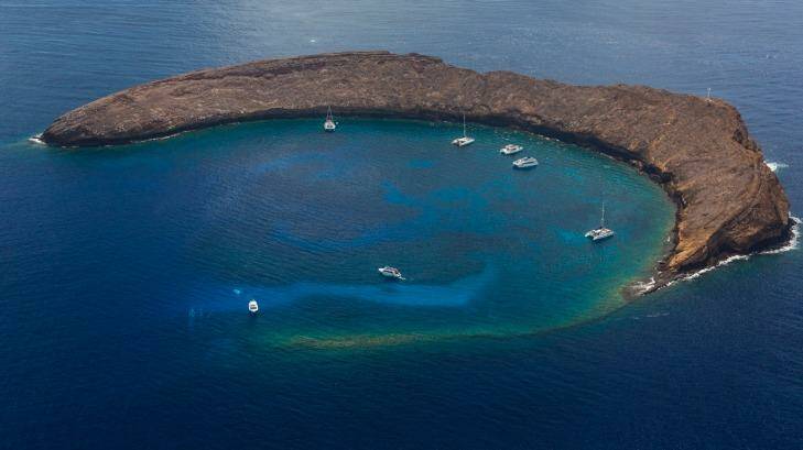 Molokini Crater, Maui. Photo: Hawaii Tourism Authority