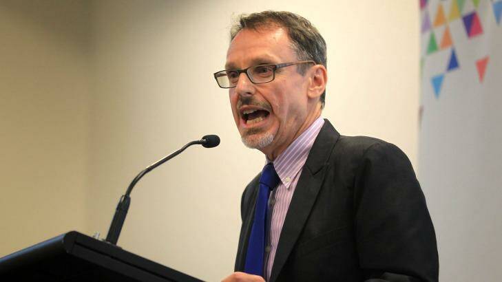 NSW Greens MP John Kaye fears the decision to dump the position of parliamentary secretary leaves the Baird government with no unique voice for renewable energy.  Photo: James Alcock