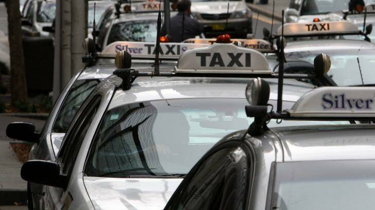 The value of NSW taxi plates is now at its lowest level since January 2002. Photo: Lee Besford
