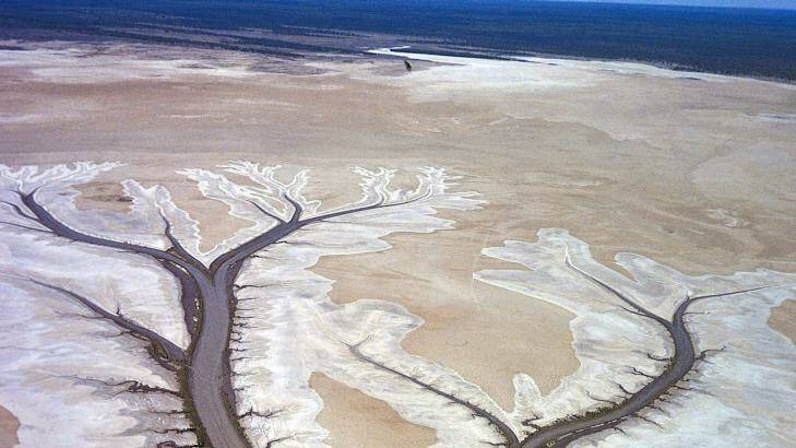 SHD Travel, May 21. Tidal flats near Derby, West Kimberley. Supplied by WA Tourism. Photo: supplied