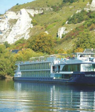 See Les Andelys on Avalon Creativity French river cruises.