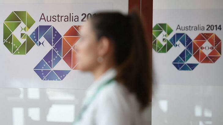 Hopes not high: The G20 Summit in Brisbane is not expected to make great progress. Photo: AFP/Peter Parks