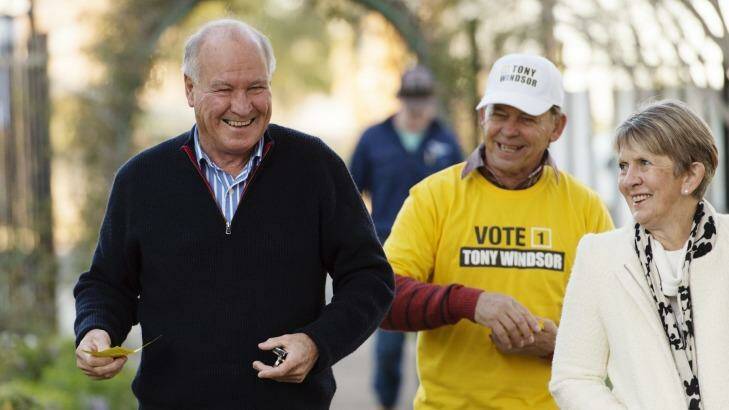 National turned Independent Tony Windsor says National voters are taken for granted by both sides. Photo: James Brickwood