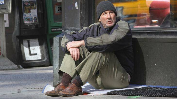 Richard Gere in Time out of mind. Photo: Supplied