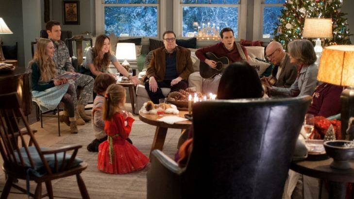 Love The Coopers is a comedy about a dysfunctional family with a strong Yuletide commitment.