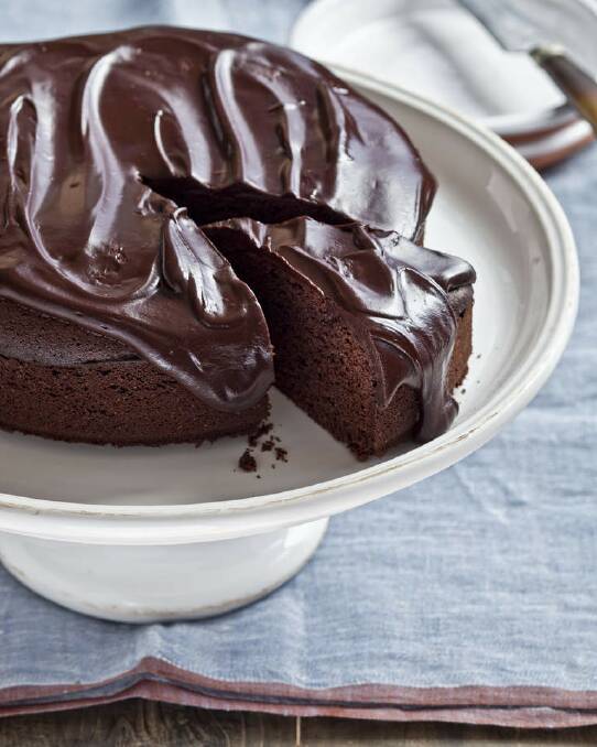 Olive oil keeps this chocolate cake moist <a href="http://www.goodfood.com.au/good-food/cook/recipe/dark-chocolate-olive-oil-cake-20121109-292oy.html"><b>(Recipe here).</b></a> Photo: Marina Oliphant