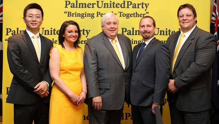 It didn't take too long for Palmer's party to be anything but united. Photo: Jacky Ghossein 