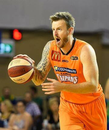 Victorious: Cameron Tragardh played strongly in the Taipans' win over Perth. Photo: Ian Hitchcock