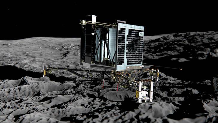 Artist impression of Rosetta's lander Philae. Photo: MEDIALIAB