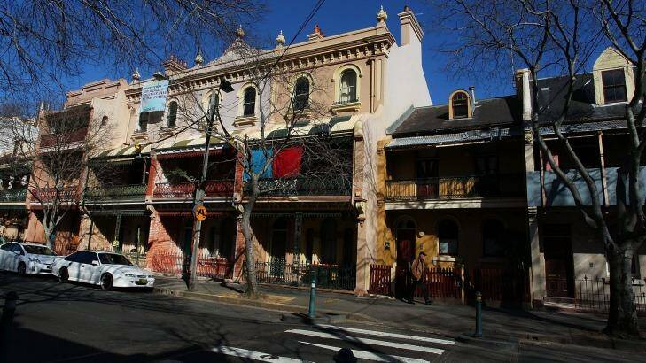 Millers Point residents are threatened with eviction, and a war of words has erupted between politicians about the potential impact on the community. Photo: Lisa Maree