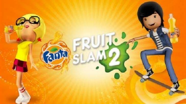 The Fanta ad and app featured an animated cast of high school characters called "the Fanta crew". Photo: Supplied