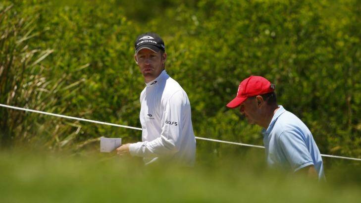 Chris Campbell heads to Metropolitan Golf Club for the Australian Masters on Thursday. Photo: Steve Christo