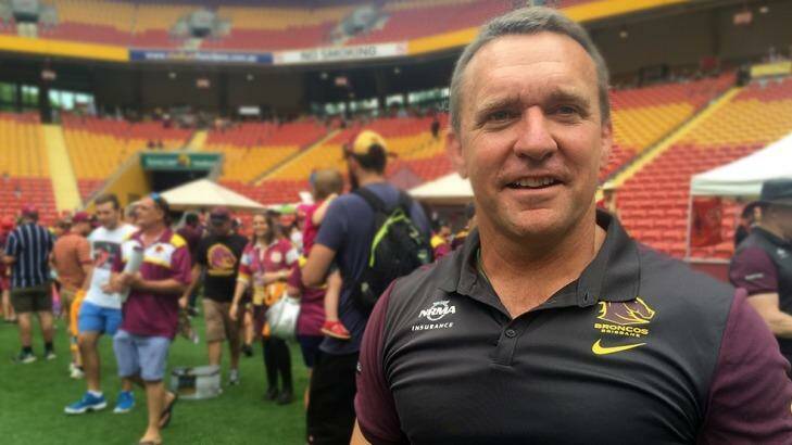 Brisbane Broncos chief executive Paul White will feature on Monday night's Australian Story. Photo: Supplied
