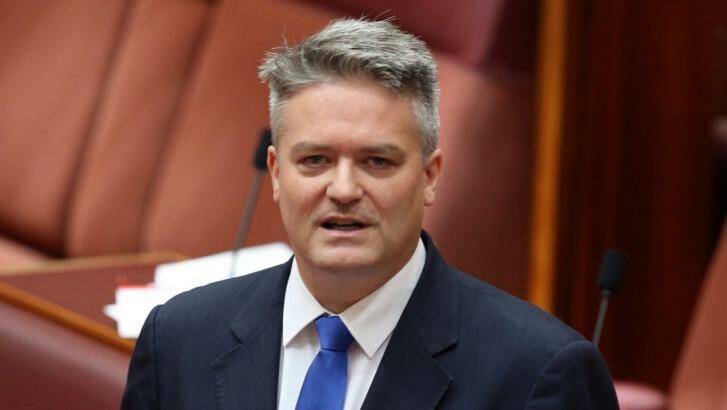 Finance minister Mathias Cormann says it 'stands to reason' senators who attracted more primary votes and preferences are rewarded. Photo: Andrew Meares