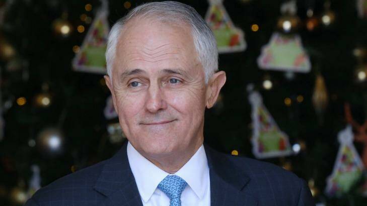 Prime Minister Malcolm Turnbull during a press conference on the government's ABCC victory.  Photo: Andrew Meares