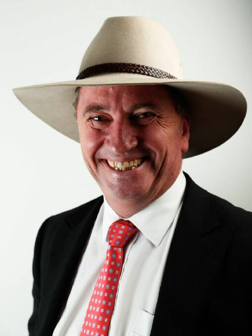 Deputy Prime Minister Barnaby Joyce poses for a portrait in his office at Parliament House in Canberra on Wednesday 22 March 2017. fedpol Photo: Alex Ellinghausen (PHOTO FOR ARTICLE BY PETER HARTCHER) Photo: Alex Ellinghausen