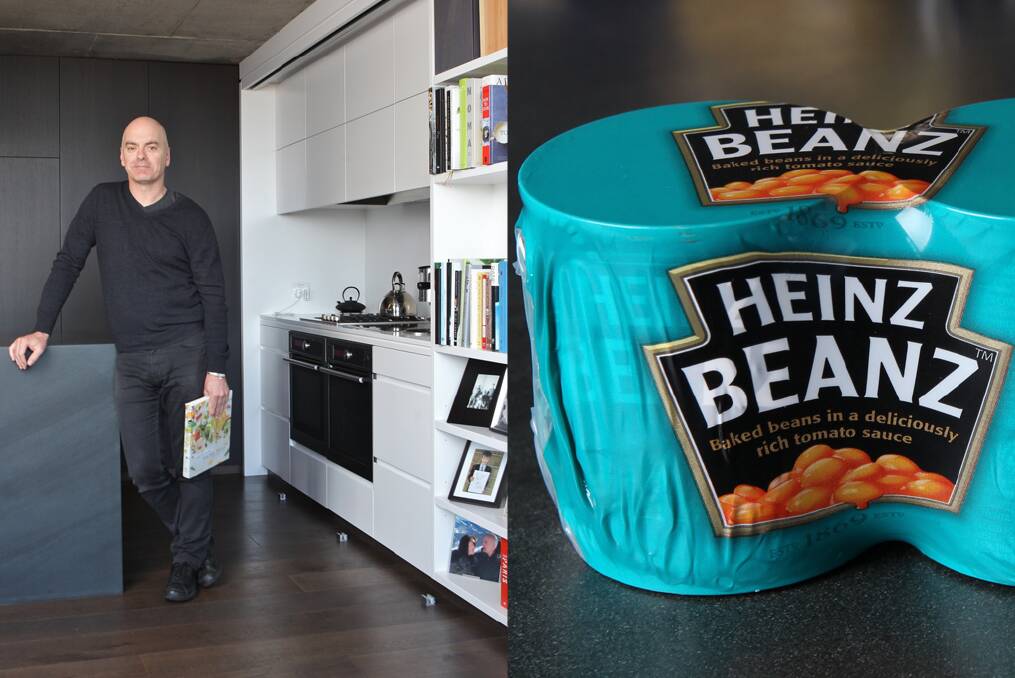 Mark Best of Sydney's Marque restaurant and Melbourne's Pei Modern bistro likes to eat cold baked beans straight from the can. Photo: Marco Del Grande