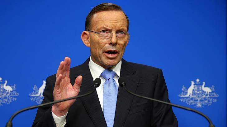 Prime Minister Tony Abbott. Photo: Alex Ellinghausen