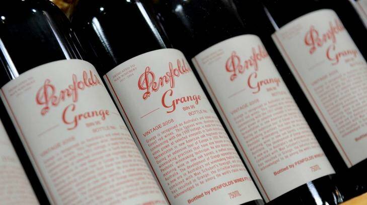Class-action: Treasury Wine Estates, which owns brands including Penfolds, faces legal action from shareholders over its disclosure of writedowns for its US business last year. Photo: Justin McManus