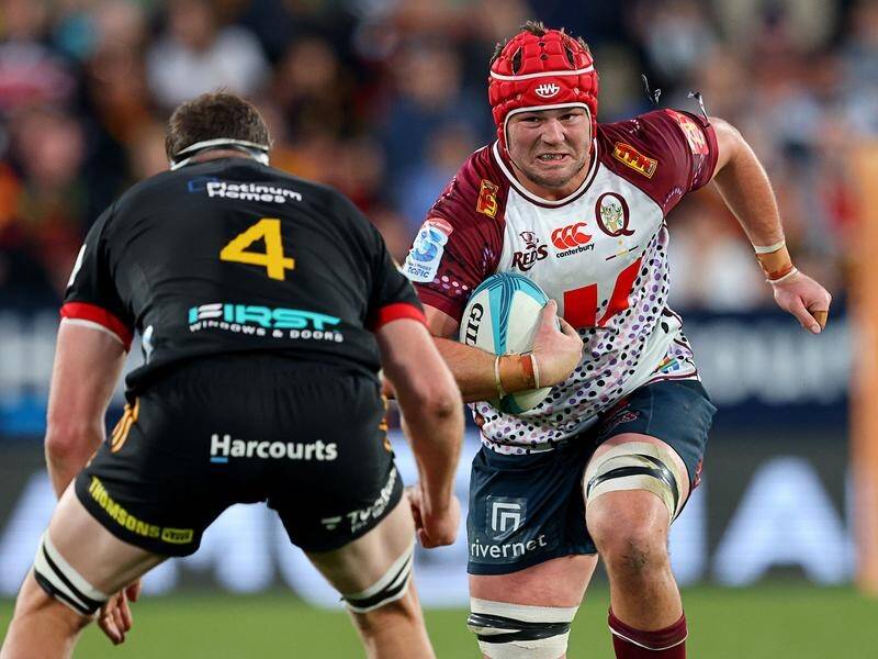 Queensland Reds' No.8 Harry Wilson will be encouraged to unleash his full attacking powers. (Bruce Lim/AAP PHOTOS)