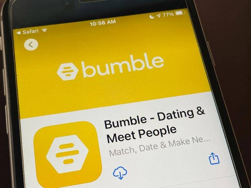 Representatives from dating apps such as Bumble will attend the meeting on online dating and safety. (AP PHOTO)