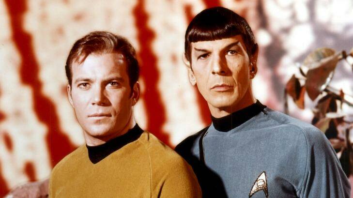 The first Star Trek pairing of William Shatner with Leonard Nimoy