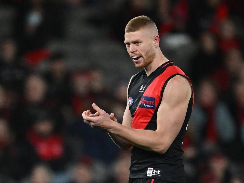 Banned Bomber Peter Wright says players must adapt to the AFL's new emphasis on cutting concussions. (Joel Carrett/AAP PHOTOS)