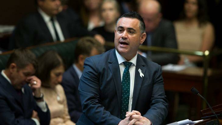 "Concerned": NSW Nationals leader John Barilaro. Photo: Janie Barrett